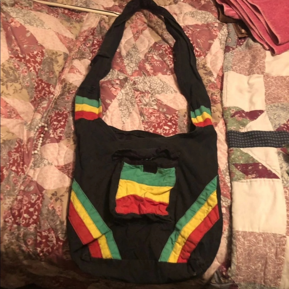 Rasta Hobo Bag